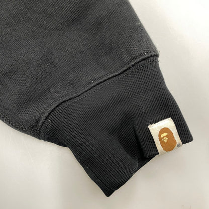 【中古品】【メンズ】 A BATHING APE アベイシングエイプ 001PPJ801056I BAPE SPORTS GRAPHIC PULLOVER HOODIE ベイプ スポーツ グラフィック プルオーバー フーディー トップス 長袖 142-260529-ya-13-izu サイズ：S カラー：ブラック 万代Net店