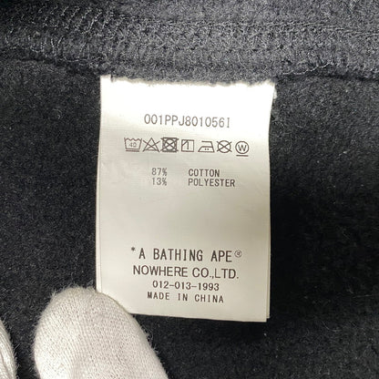 【中古品】【メンズ】 A BATHING APE アベイシングエイプ 001PPJ801056I BAPE SPORTS GRAPHIC PULLOVER HOODIE ベイプ スポーツ グラフィック プルオーバー フーディー トップス 長袖 142-260529-ya-13-izu サイズ：S カラー：ブラック 万代Net店
