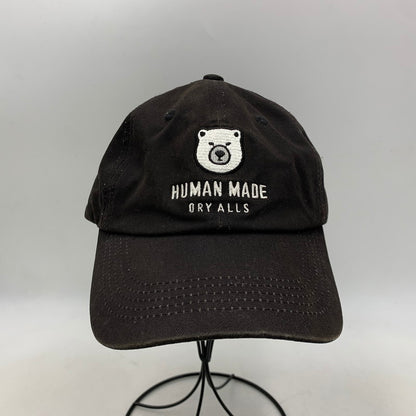 【中古品】【メンズ/レディース】 HUMAN MADE ヒューマンメード 6PANEL TWILL CAP 6パネル ツイル キャップ 帽子 185-260530-km-01-izu サイズ：F カラー：ブラック 万代Net店