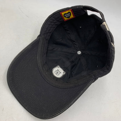 【中古品】【メンズ/レディース】 HUMAN MADE ヒューマンメード 6PANEL TWILL CAP 6パネル ツイル キャップ 帽子 185-260530-km-01-izu サイズ：F カラー：ブラック 万代Net店