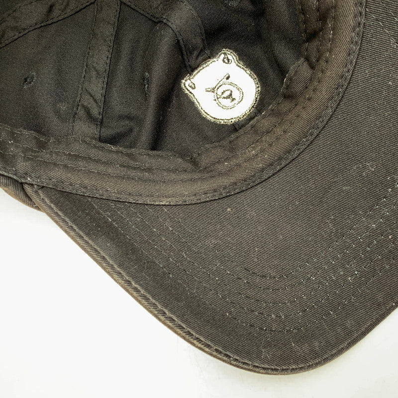 【中古品】【メンズ/レディース】 HUMAN MADE ヒューマンメード 6PANEL TWILL CAP 6パネル ツイル キャップ 帽子 185-260530-km-01-izu サイズ：F カラー：ブラック 万代Net店