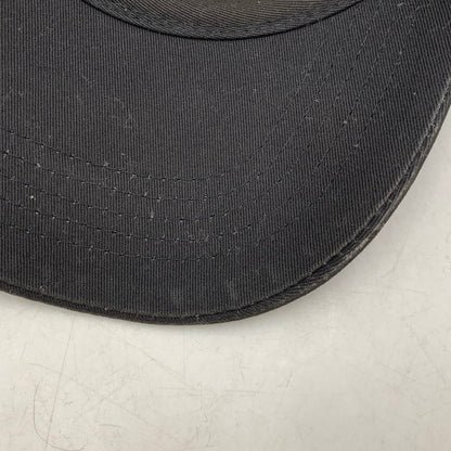 【中古品】【メンズ/レディース】 HUMAN MADE ヒューマンメード 6PANEL TWILL CAP 6パネル ツイル キャップ 帽子 185-260530-km-01-izu サイズ：F カラー：ブラック 万代Net店