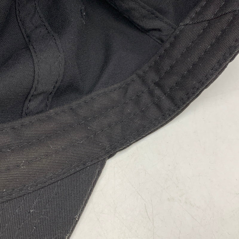 【中古品】【メンズ/レディース】 HUMAN MADE ヒューマンメード 6PANEL TWILL CAP 6パネル ツイル キャップ 帽子 185-260530-km-01-izu サイズ：F カラー：ブラック 万代Net店