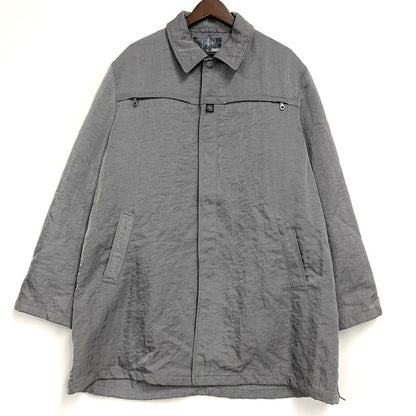 【中古品】【メンズ】 NEIGHBORHOOD ネイバーフッド GIMMICK NYLON COAT ギミック ナイロン コート アウター 142-260530-kh-14-izu サイズ：L カラー：グレー 万代Net店