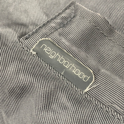【中古品】【メンズ】 NEIGHBORHOOD ネイバーフッド GIMMICK NYLON COAT ギミック ナイロン コート アウター 142-260530-kh-14-izu サイズ：L カラー：グレー 万代Net店