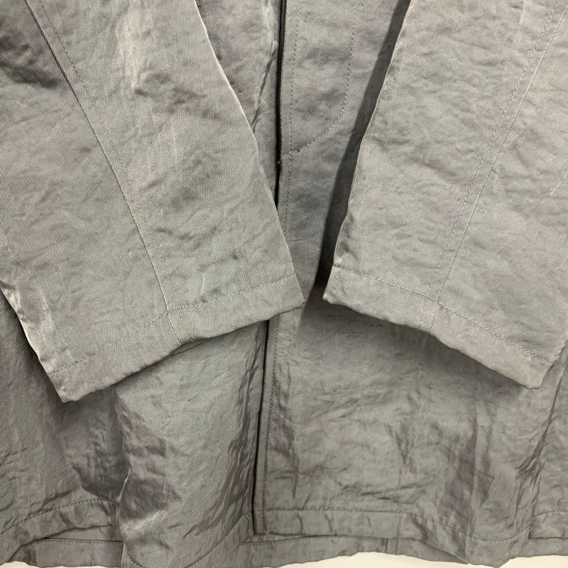 【中古品】【メンズ】 NEIGHBORHOOD ネイバーフッド GIMMICK NYLON COAT ギミック ナイロン コート アウター 142-260530-kh-14-izu サイズ：L カラー：グレー 万代Net店
