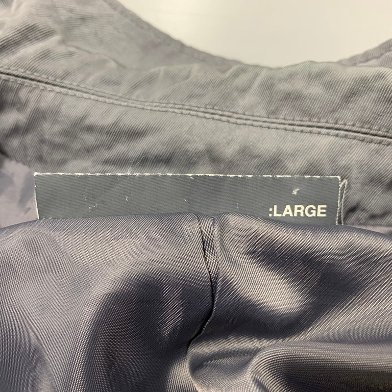 【中古品】【メンズ】 NEIGHBORHOOD ネイバーフッド GIMMICK NYLON COAT ギミック ナイロン コート アウター 142-260530-kh-14-izu サイズ：L カラー：グレー 万代Net店