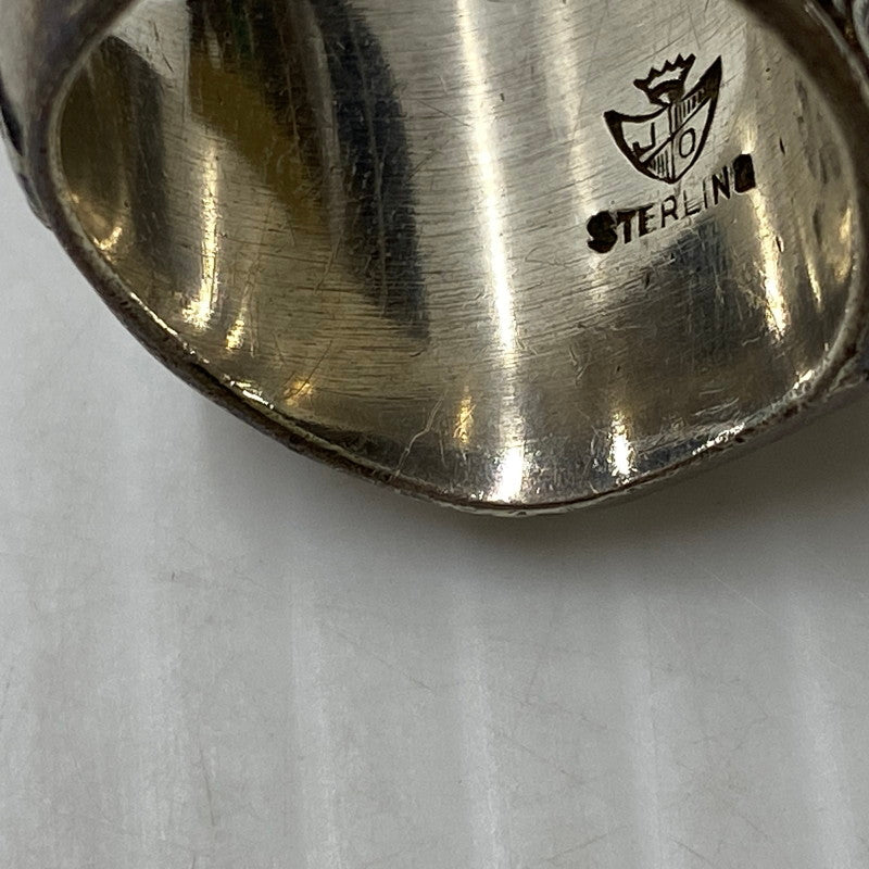 【中古品】【メンズ】 U.S.NAVY ユーエスネイビー STERLING スターリング 推定40’～50’S JO刻印 ANCHOR RING アンカー リング 指輪 アクセサリー 192-260603-cs-09-izu カラー：シルバー 万代Net店
