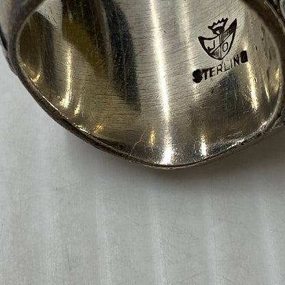 【中古品】【メンズ】 U.S.NAVY ユーエスネイビー STERLING スターリング 推定40’～50’S JO刻印 ANCHOR RING アンカー リング 指輪 アクセサリー 192-260603-cs-09-izu カラー：シルバー 万代Net店