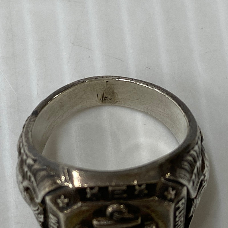 【中古品】【メンズ】 U.S.NAVY ユーエスネイビー STERLING スターリング 推定40’～50’S JO刻印 ANCHOR RING アンカー リング 指輪 アクセサリー 192-260603-cs-09-izu カラー：シルバー 万代Net店
