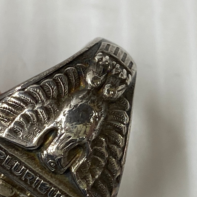 【中古品】【メンズ】 U.S.NAVY ユーエスネイビー STERLING スターリング 推定40’～50’S JO刻印 ANCHOR RING アンカー リング 指輪 アクセサリー 192-260603-cs-09-izu カラー：シルバー 万代Net店
