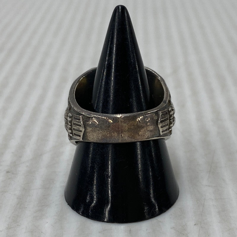 【中古品】【メンズ】 U.S.NAVY ユーエスネイビー STERLING スターリング 推定40’～50’S JO刻印 ANCHOR RING アンカー リング 指輪 アクセサリー 192-260603-cs-09-izu カラー：シルバー 万代Net店