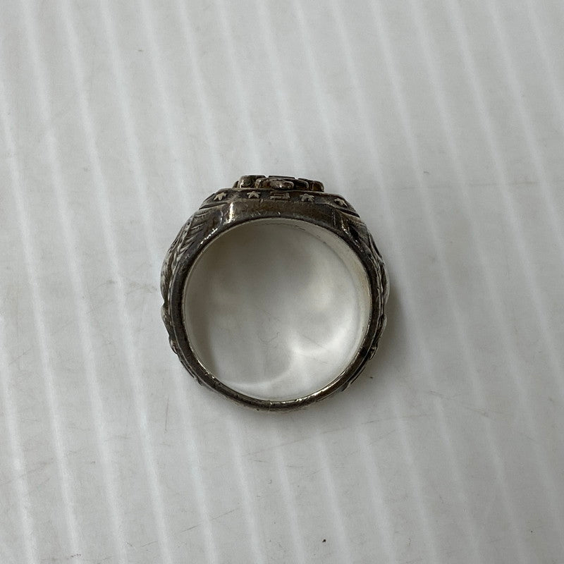 【中古品】【メンズ】 U.S.NAVY ユーエスネイビー STERLING スターリング 推定40’～50’S JO刻印 ANCHOR RING アンカー リング 指輪 アクセサリー 192-260603-cs-09-izu カラー：シルバー 万代Net店