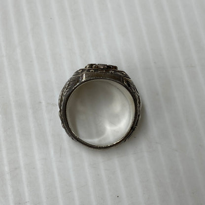 【中古品】【メンズ】 U.S.NAVY ユーエスネイビー STERLING スターリング 推定40’～50’S JO刻印 ANCHOR RING アンカー リング 指輪 アクセサリー 192-260603-cs-09-izu カラー：シルバー 万代Net店