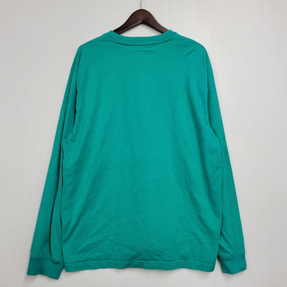 【中古品】【メンズ】 SUPREME シュプリーム SMALL BOX L/S TEE スモール ボックス ロングスリーブ Tシャツ トップス 長袖 149-260529-ya-08-izu サイズ：L カラー：GREEN 万代Net店