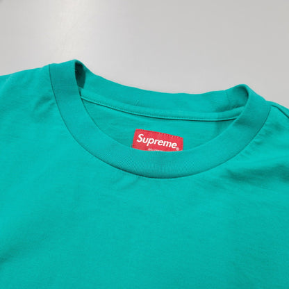 【中古品】【メンズ】 SUPREME シュプリーム SMALL BOX L/S TEE スモール ボックス ロングスリーブ Tシャツ トップス 長袖 149-260529-ya-08-izu サイズ：L カラー：GREEN 万代Net店