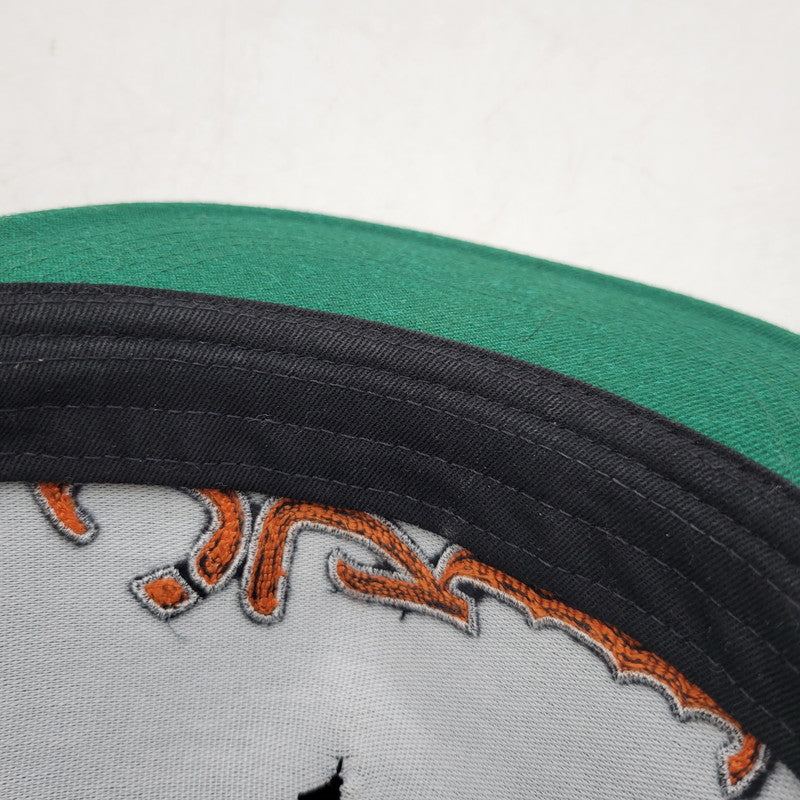 【中古品】【メンズ】 SUPREME シュプリーム 21FW ARABIC LOGO 5-PANEL CAP アラビック ロゴ ファイブパネル キャップ 帽子 185-260529-ya-01-izu サイズ：F カラー：グリーン 万代Net店