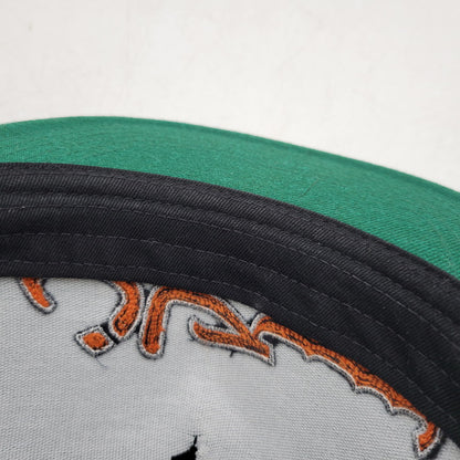 【中古品】【メンズ】 SUPREME シュプリーム 21FW ARABIC LOGO 5-PANEL CAP アラビック ロゴ ファイブパネル キャップ 帽子 185-260529-ya-01-izu サイズ：F カラー：グリーン 万代Net店
