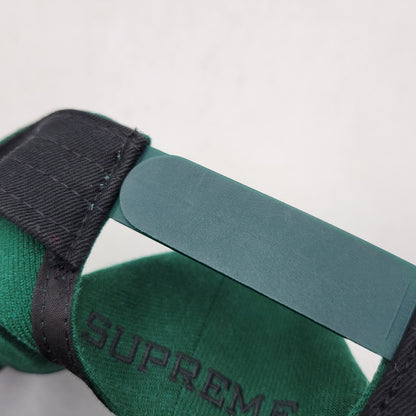 【中古品】【メンズ】 SUPREME シュプリーム 21FW ARABIC LOGO 5-PANEL CAP アラビック ロゴ ファイブパネル キャップ 帽子 185-260529-ya-01-izu サイズ：F カラー：グリーン 万代Net店