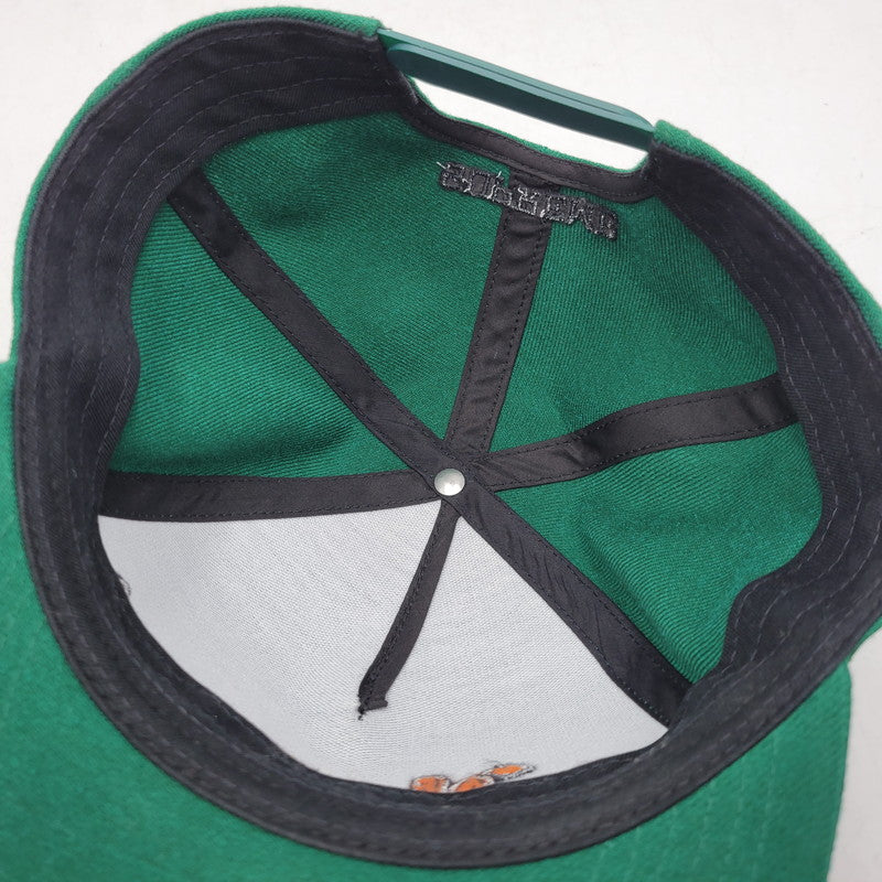 【中古品】【メンズ】 SUPREME シュプリーム 21FW ARABIC LOGO 5-PANEL CAP アラビック ロゴ ファイブパネル キャップ 帽子 185-260529-ya-01-izu サイズ：F カラー：グリーン 万代Net店