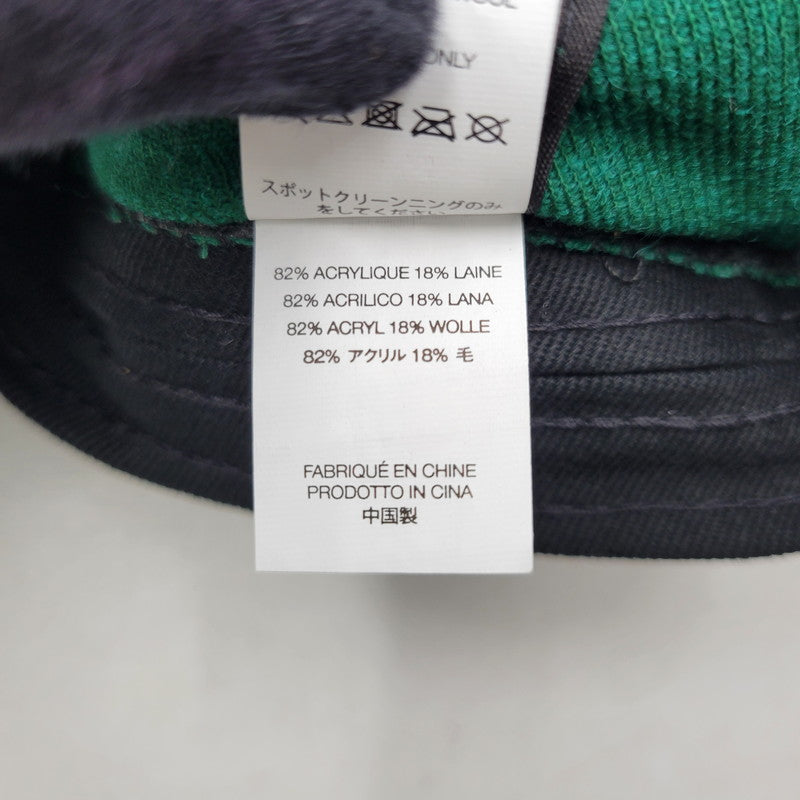 【中古品】【メンズ】 SUPREME シュプリーム 21FW ARABIC LOGO 5-PANEL CAP アラビック ロゴ ファイブパネル キャップ 帽子 185-260529-ya-01-izu サイズ：F カラー：グリーン 万代Net店