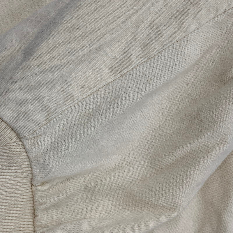 【中古品】【メンズ】 WTAPS ダブルタップス × CHAMPION チャンピオン C8-U421 ACADEMY LS COTTON アカデミー ロングスリーブ コットン トップス 長袖 142-260531-ya-05-izu サイズ：XL カラー：クリーム 万代Net店