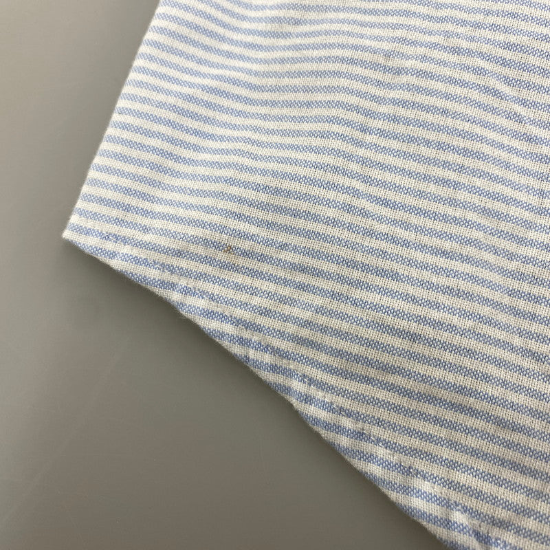 【中古品】【メンズ】 PALACE パレス HIPPY SALUTE SHIRT ヒッピー サルート シャツ トップス 長袖 142-260529-ya-10-izu サイズ：L カラー：ブルー×ホワイト 万代Net店