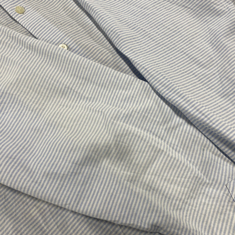 【中古品】【メンズ】 PALACE パレス HIPPY SALUTE SHIRT ヒッピー サルート シャツ トップス 長袖 142-260529-ya-10-izu サイズ：L カラー：ブルー×ホワイト 万代Net店