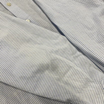 【中古品】【メンズ】 PALACE パレス HIPPY SALUTE SHIRT ヒッピー サルート シャツ トップス 長袖 142-260529-ya-10-izu サイズ：L カラー：ブルー×ホワイト 万代Net店