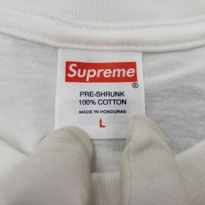 【中古美品】【メンズ】 SUPREME シュプリーム × THRASHER スラッシャー 24SS CROSS TEE クロス Tシャツ トップス 半袖 149-260529-ya-06-izu サイズ：L カラー：WHITE 万代Net店
