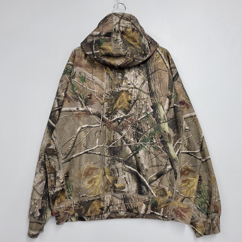【中古品】【メンズ】 Supreme シュプリーム BOX LOGO HOODED SWEATSHIRT REALTREE AP CAMO ボックスロゴフーデッドスウェットシャツ パーカー 149-260601-as-04-izu サイズ：XL カラー：マルチカラー 万代Net店