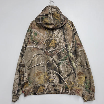 【中古品】【メンズ】 Supreme シュプリーム BOX LOGO HOODED SWEATSHIRT REALTREE AP CAMO ボックスロゴフーデッドスウェットシャツ パーカー 149-260601-as-04-izu サイズ：XL カラー：マルチカラー 万代Net店