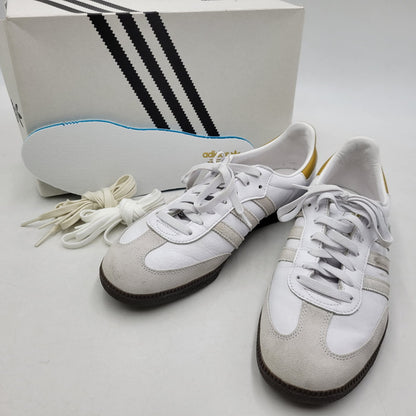 【中古品】【メンズ】 ADIDAS アディダス × KITH キス IE4800 SAMBA SUMMER 2023 MANGO サンバ マンゴー スニーカー 靴 161-260530-kh-04-izu サイズ：27.5 カラー：ホワイト系 万代Net店