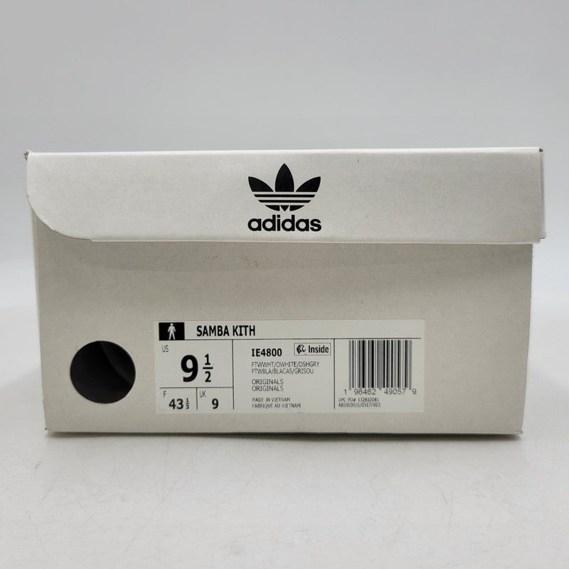 【中古品】【メンズ】 ADIDAS アディダス × KITH キス IE4800 SAMBA SUMMER 2023 MANGO サンバ マンゴー スニーカー 靴 161-260530-kh-04-izu サイズ：27.5 カラー：ホワイト系 万代Net店