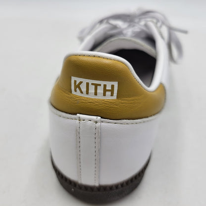 【中古品】【メンズ】 ADIDAS アディダス × KITH キス IE4800 SAMBA SUMMER 2023 MANGO サンバ マンゴー スニーカー 靴 161-260530-kh-04-izu サイズ：27.5 カラー：ホワイト系 万代Net店