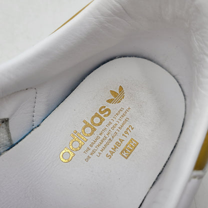 【中古品】【メンズ】 ADIDAS アディダス × KITH キス IE4800 SAMBA SUMMER 2023 MANGO サンバ マンゴー スニーカー 靴 161-260530-kh-04-izu サイズ：27.5 カラー：ホワイト系 万代Net店
