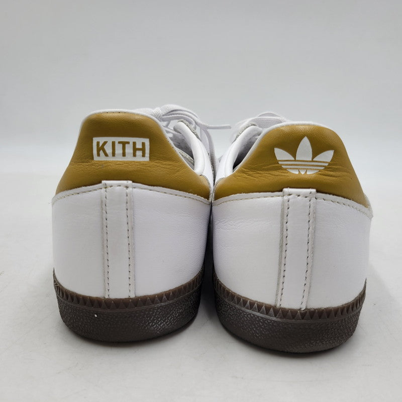 【中古品】【メンズ】 ADIDAS アディダス × KITH キス IE4800 SAMBA SUMMER 2023 MANGO サンバ マンゴー スニーカー 靴 161-260530-kh-04-izu サイズ：27.5 カラー：ホワイト系 万代Net店
