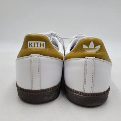 【中古品】【メンズ】 ADIDAS アディダス × KITH キス IE4800 SAMBA SUMMER 2023 MANGO サンバ マンゴー スニーカー 靴 161-260530-kh-04-izu サイズ：27.5 カラー：ホワイト系 万代Net店