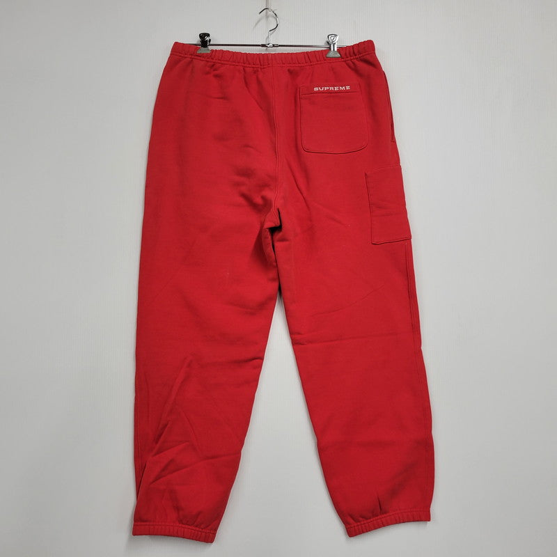 【中古品】【メンズ】 SUPREME シュプリーム × NIKE ナイキ DB2843-657 21SS CARGO PANTS カーゴパンツ ズボン ボトムス 149-260529-ya-09-izu サイズ：L カラー：RED 万代Net店