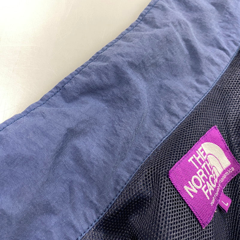【中古品】【メンズ】 THE NORTH FACE PURPLE LABEL ザノースフェイスパープルレーベル FIELD H/S SHIRT NT3210N フィールド ハーフスリーブ シャツ 144-260607-as-28-izu サイズ：L カラー：ネイビー系 万代Net店