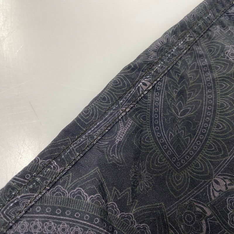 【中古品】【メンズ】 GRAMICCI グラミチ GMP5-S2125 PAISLEY PACKABLE SHELL PANTS ペイズリー パッカブル シェル パンツ ズボン ボトムス 155-260714-ya-17-izu サイズ：XL カラー：ブラック 万代Net店