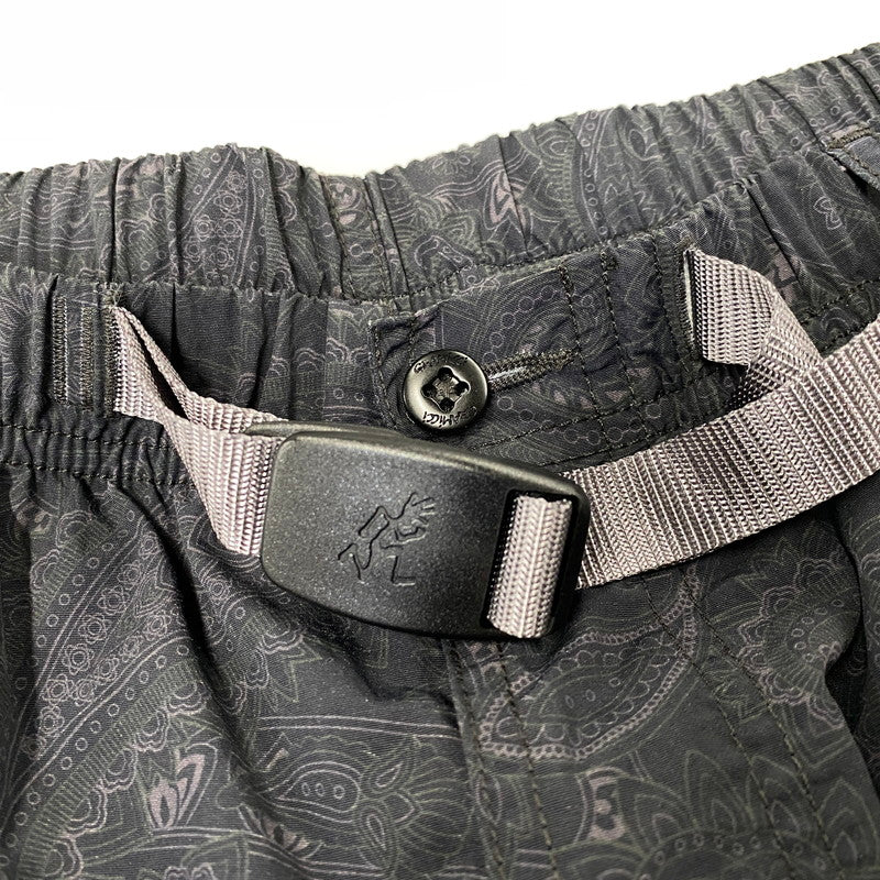 【中古品】【メンズ】 GRAMICCI グラミチ GMP5-S2125 PAISLEY PACKABLE SHELL PANTS ペイズリー パッカブル シェル パンツ ズボン ボトムス 155-260714-ya-17-izu サイズ：XL カラー：ブラック 万代Net店