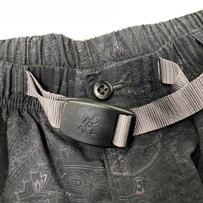 【中古品】【メンズ】 GRAMICCI グラミチ GMP5-S2125 PAISLEY PACKABLE SHELL PANTS ペイズリー パッカブル シェル パンツ ズボン ボトムス 155-260714-ya-17-izu サイズ：XL カラー：ブラック 万代Net店
