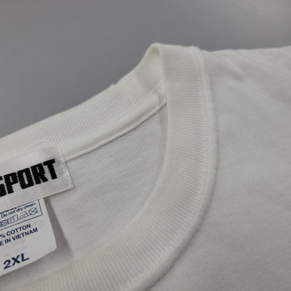 【中古品】【メンズ】 TRANSPORT トランスポート LAUREL S S TEE ローレル ショートスリーブ Tシャツ トップス 半袖 142-260602-ya-16-izu サイズ：2XL カラー：ホワイト 万代Net店