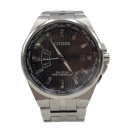【中古品】【メンズ/レディース】 CITIZEN シチズン CITIZEN COLLECTION ECO-DRIVE WATCH H145-S116643 シチズンコレクション エコドライブ 腕時計 197-260530-as-20-izu カラー：シルバー 万代Net店