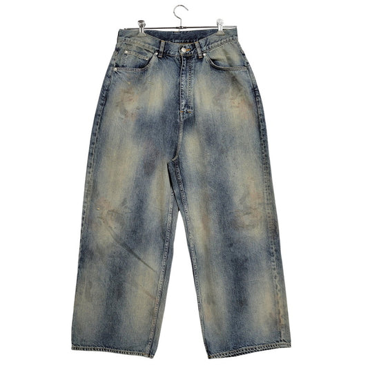【中古美品】【メンズ】 ANCELLM アンセルム ANC-＃05-26SS-D #05 AGING TYPE-D デニムパンツ 151-260530-as-12-izu サイズ：2 カラー：INDIGO 万代Net店