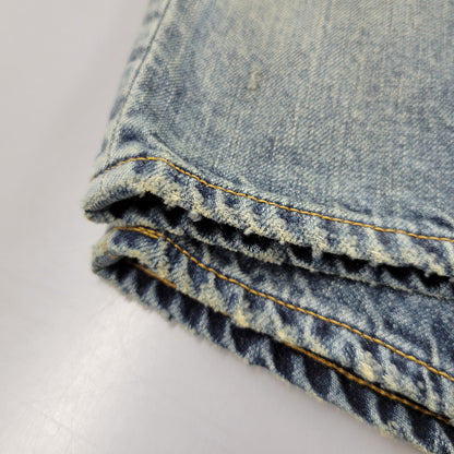 【中古美品】【メンズ】 ANCELLM アンセルム ANC-＃05-26SS-D #05 AGING TYPE-D デニムパンツ 151-260530-as-12-izu サイズ：2 カラー：INDIGO 万代Net店