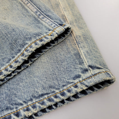 【中古美品】【メンズ】 ANCELLM アンセルム ANC-＃05-26SS-D #05 AGING TYPE-D デニムパンツ 151-260530-as-12-izu サイズ：2 カラー：INDIGO 万代Net店