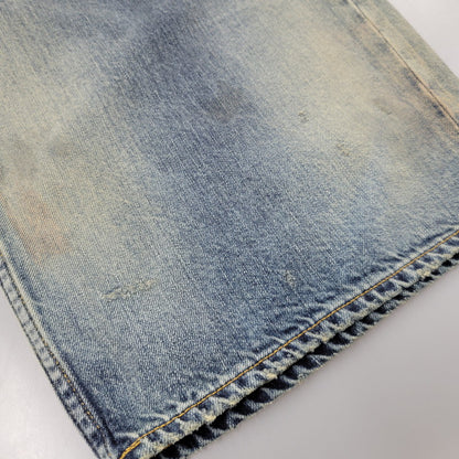 【中古美品】【メンズ】 ANCELLM アンセルム ANC-＃05-26SS-D #05 AGING TYPE-D デニムパンツ 151-260530-as-12-izu サイズ：2 カラー：INDIGO 万代Net店