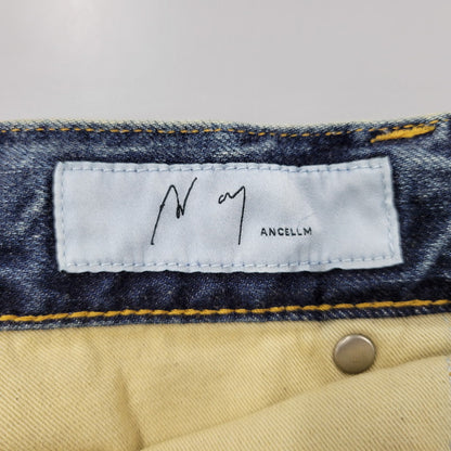 【中古美品】【メンズ】 ANCELLM アンセルム ANC-＃05-26SS-D #05 AGING TYPE-D デニムパンツ 151-260530-as-12-izu サイズ：2 カラー：INDIGO 万代Net店